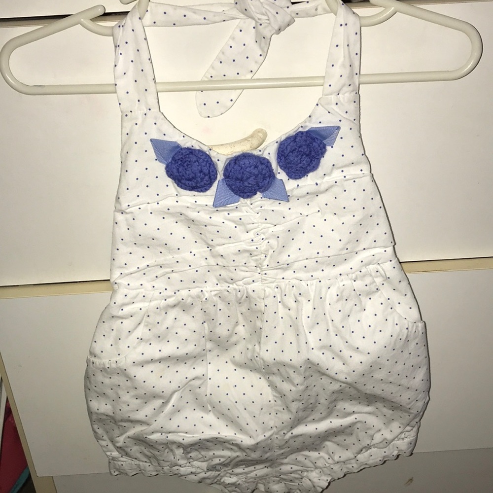 Janie and Jack baby romper 12-18 months